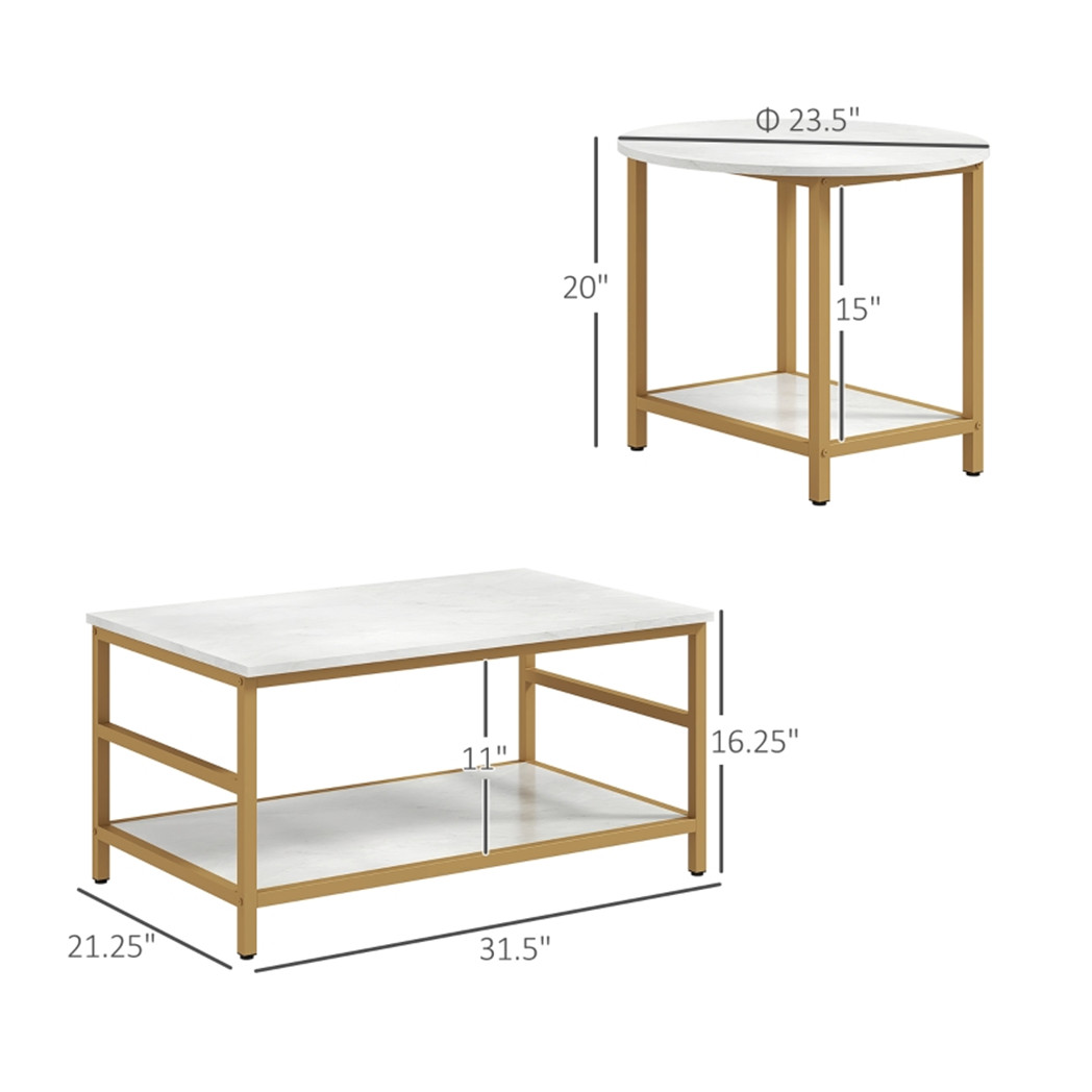 Set of 2 Coffee Tables