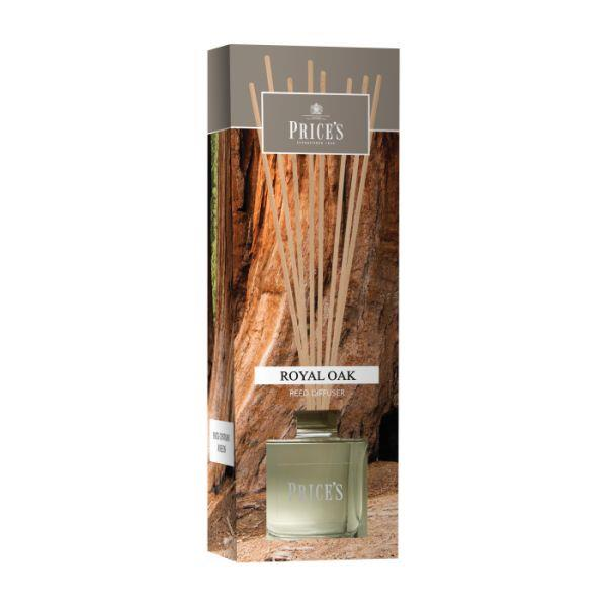 Royal Oak Reed Diffuser – Warm Woody Fragrance, 100ml