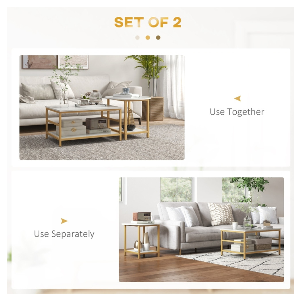 Set of 2 Coffee Tables