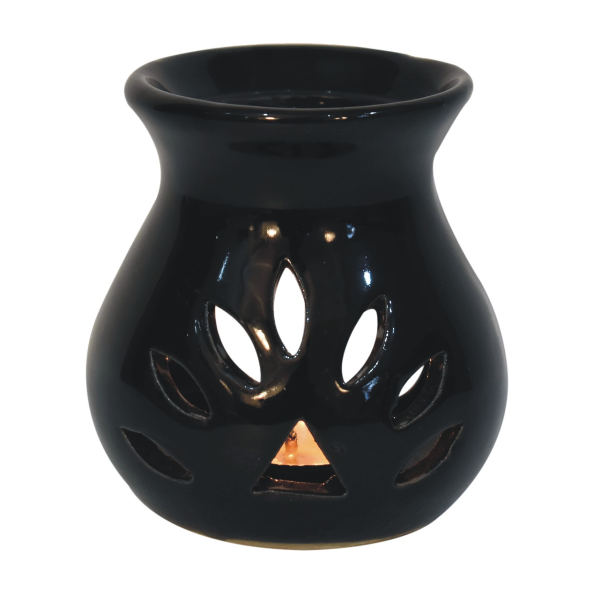 Artisan Furniture Black Oil Burner Set (Lotus)