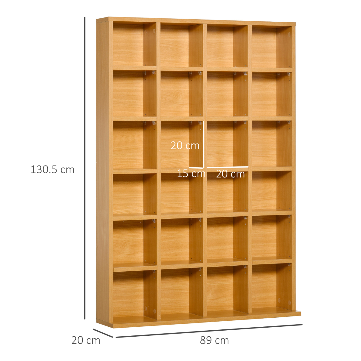 Beech 24‑cube storage rack unit.