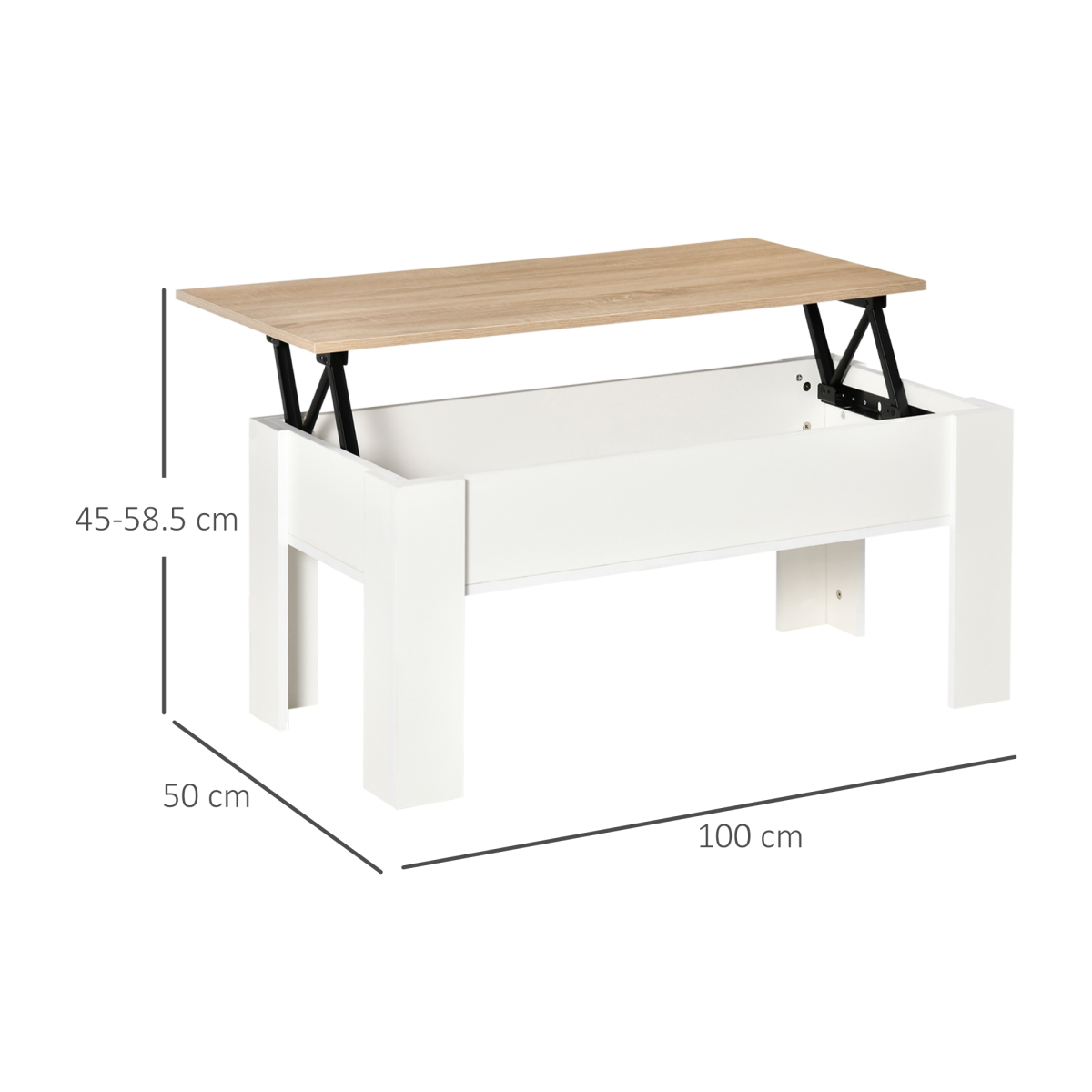 “Lift‑top coffee table with hidden storage — modern living room design”