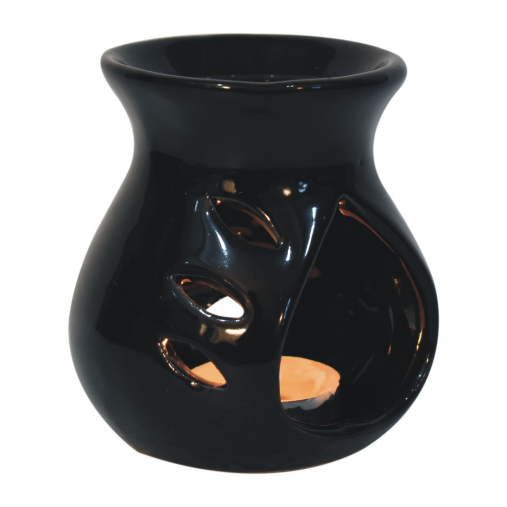 Artisan Furniture Black Oil Burner Set (Lotus)