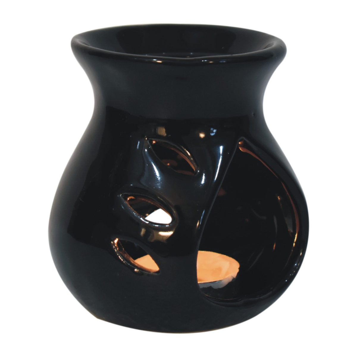 Artisan Furniture Black Oil Burner Set (Lotus)