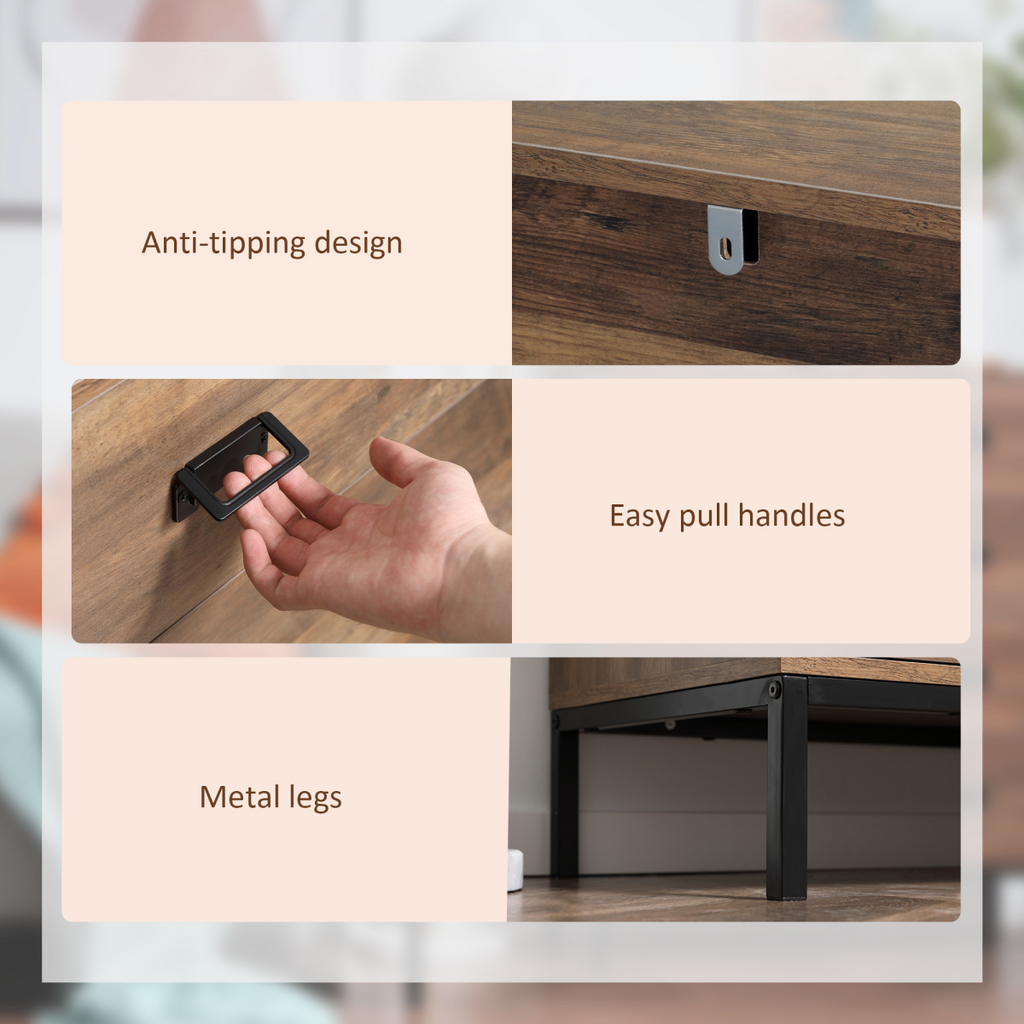 “4‑drawer chest — modern storage unit for bedroom and living room”