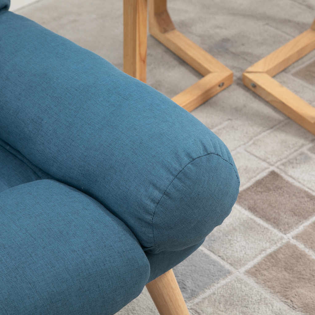 3-Position Recliner Chair with Ottoman