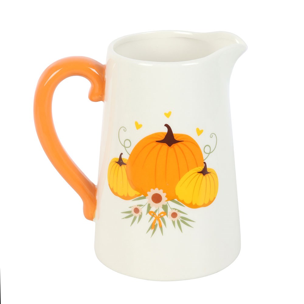 Autumn Pumpkin Ceramic Jug