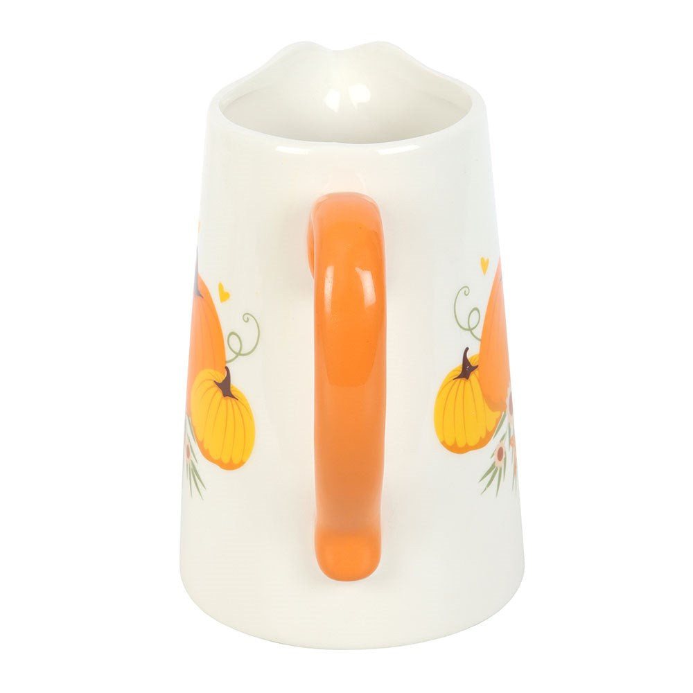 Autumn Pumpkin Ceramic Jug