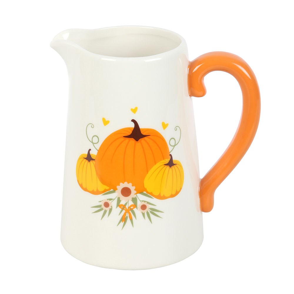 Autumn Pumpkin Ceramic Jug