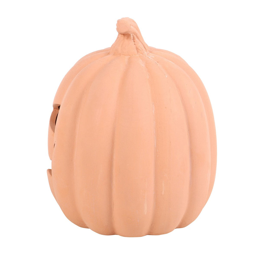 Terracotta Pumpkin, 15cm