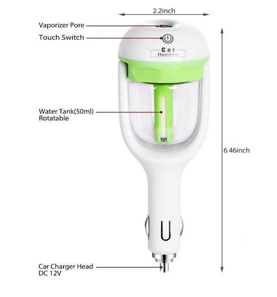 Portable Aroma Diffuser & Humidifier – Compact, Plug-In, 100ml