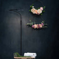 Lumina modern floor lamp with soft ambient glow.