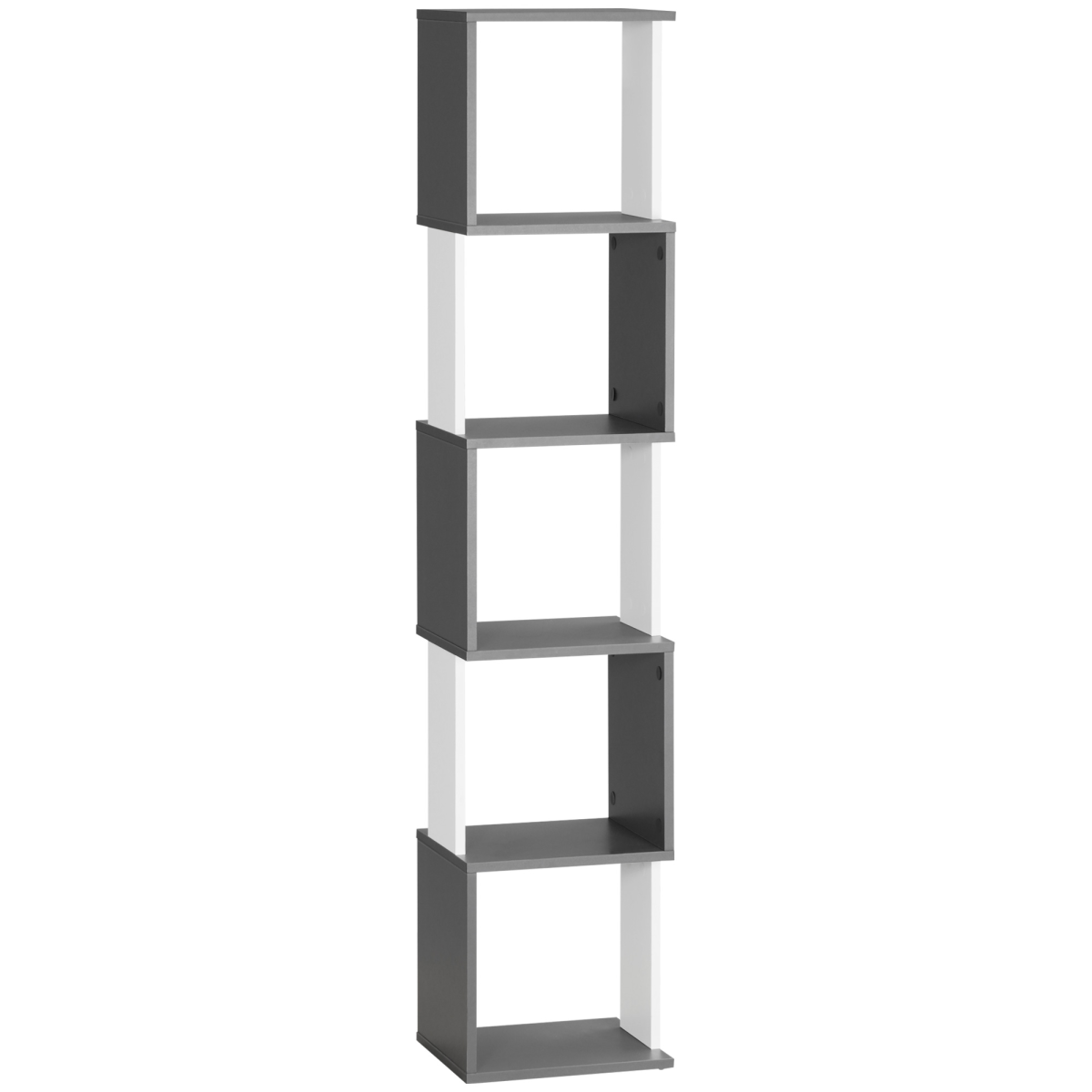 5‑tier freestanding bookshelf with open shelves.
main.png