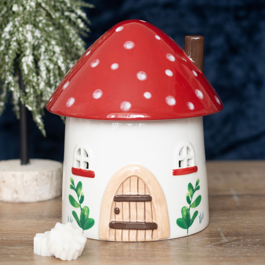 Mushroom House Oil Burner