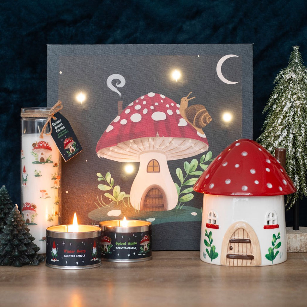 Mushroom House Oil Burner