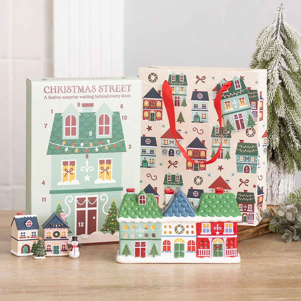 Christmas Village Tealight Holder