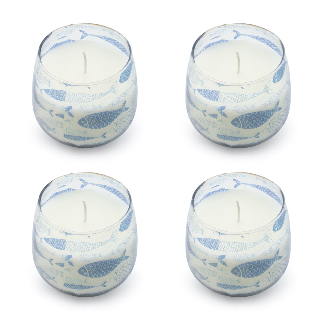 Seabreeze Coastal Glass Candle – Small – alternative view 2