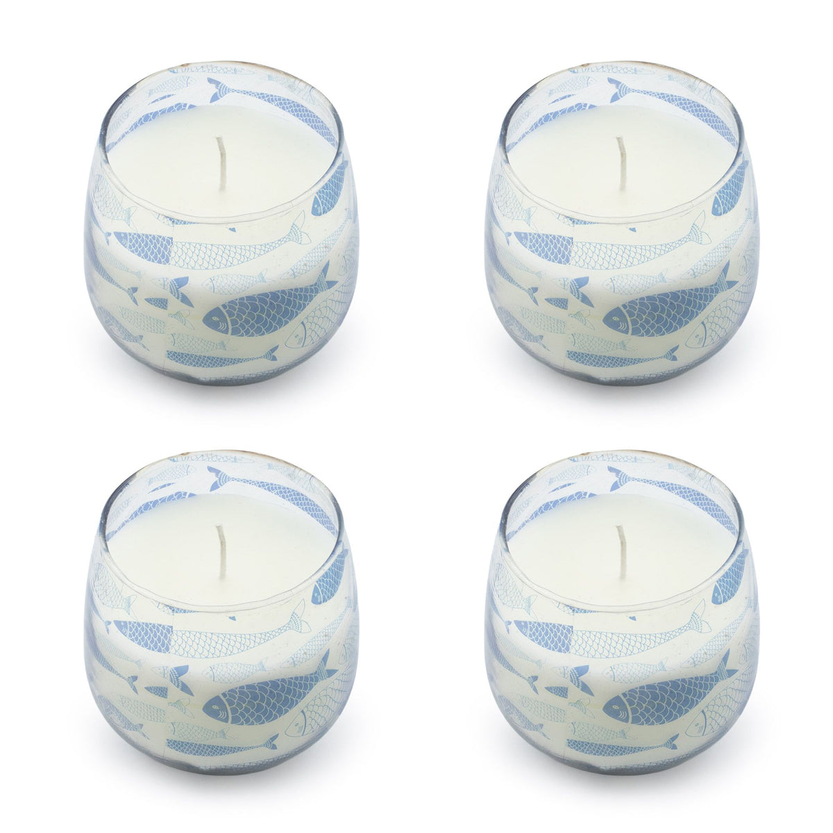 Seabreeze Coastal Glass Candle – Small – alternative view 2
