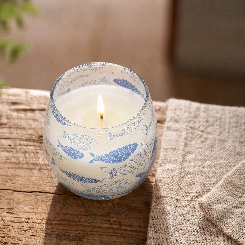 Seabreeze Coastal Glass Candle – Small – alternative view 7