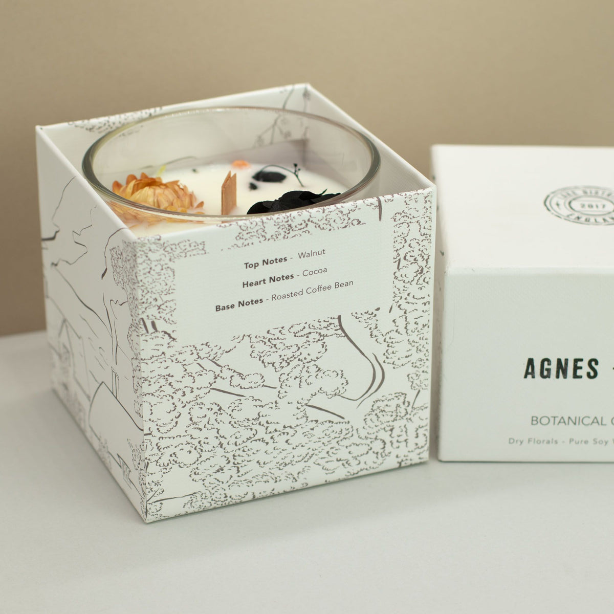 Lakeland Mocha Botanical Soy Candle