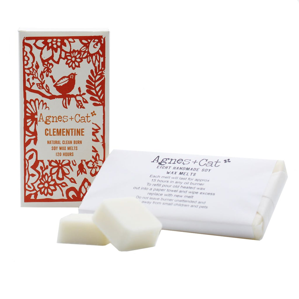 Clementine Soy Wax Melts, Box of 8