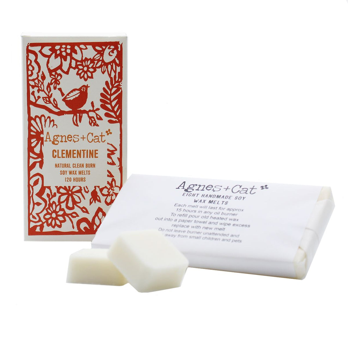 Clementine Soy Wax Melts, Box of 8