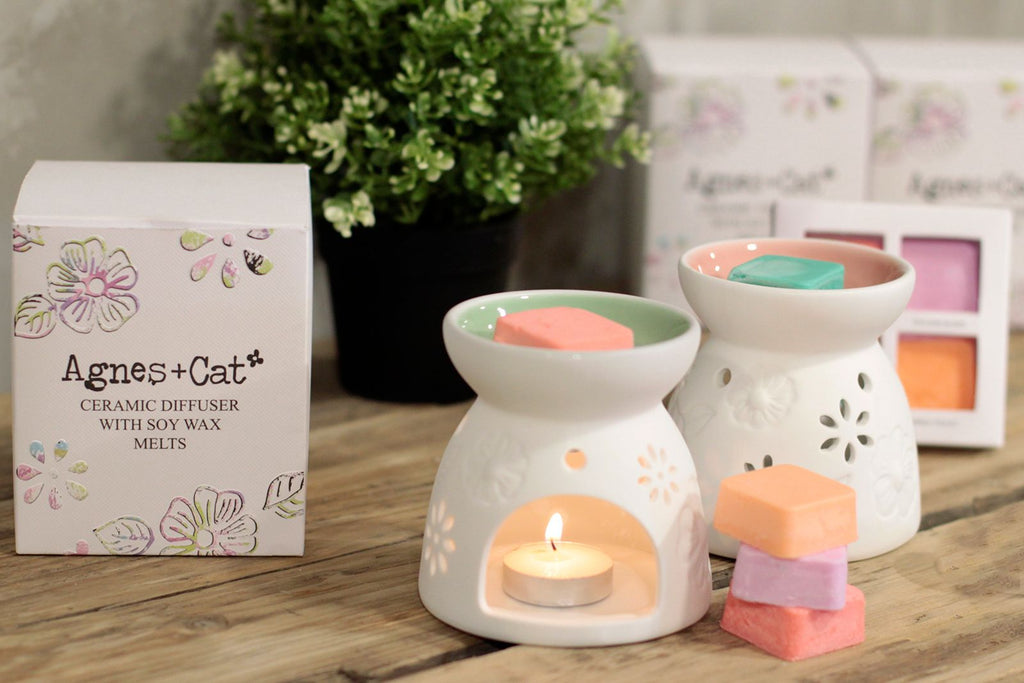Ceramic Wax Melter & Four Soy Wax Melts – alternative view 9