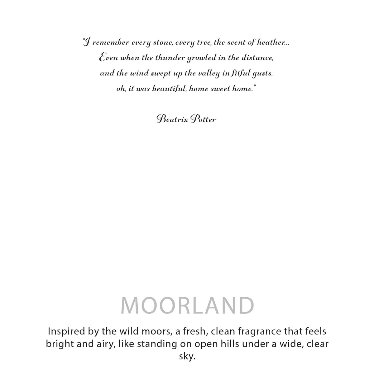 Moorland Botanical Soy Candle – alternative view 2