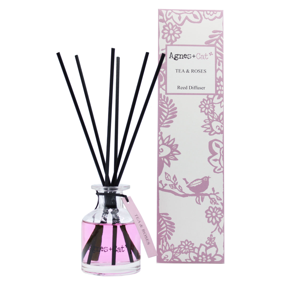 Tea & Roses Reed Diffuser, 140ml – alternative view 2