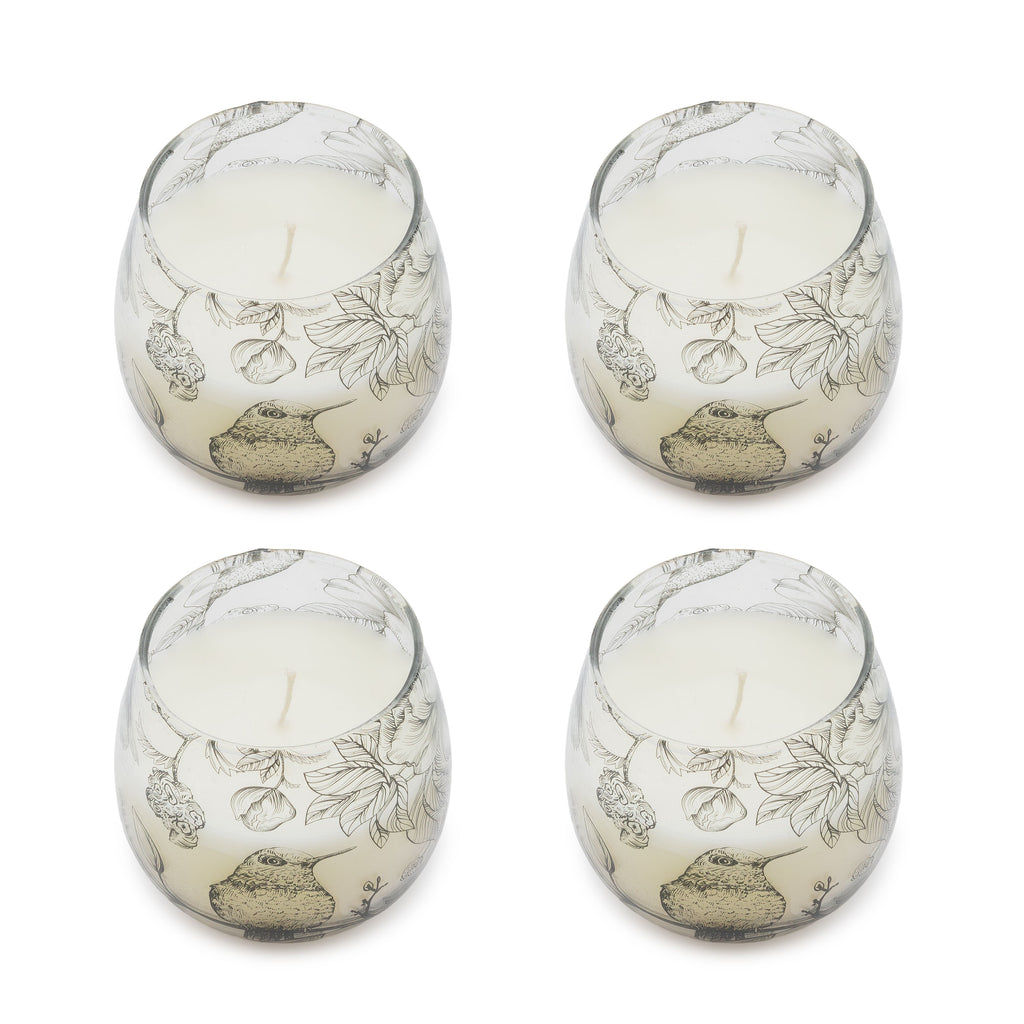 Drawn by Flame Illustrated Glass Candle – Small – alternative view 4