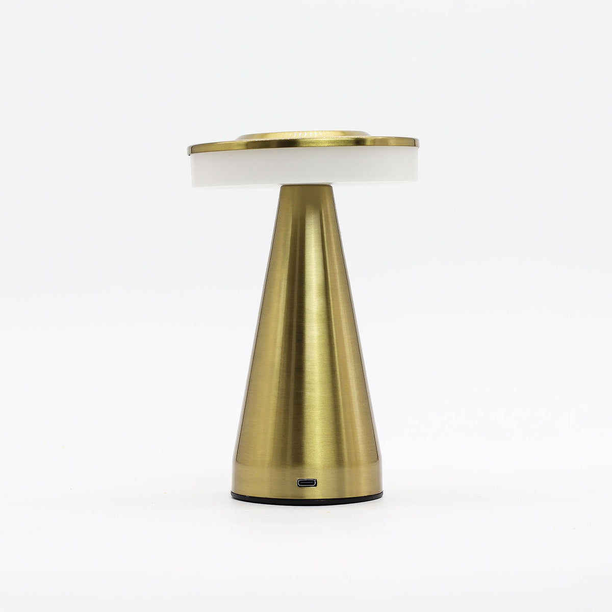 Cordless Stem Table Lamp, Brushed Gold – alternative view 4