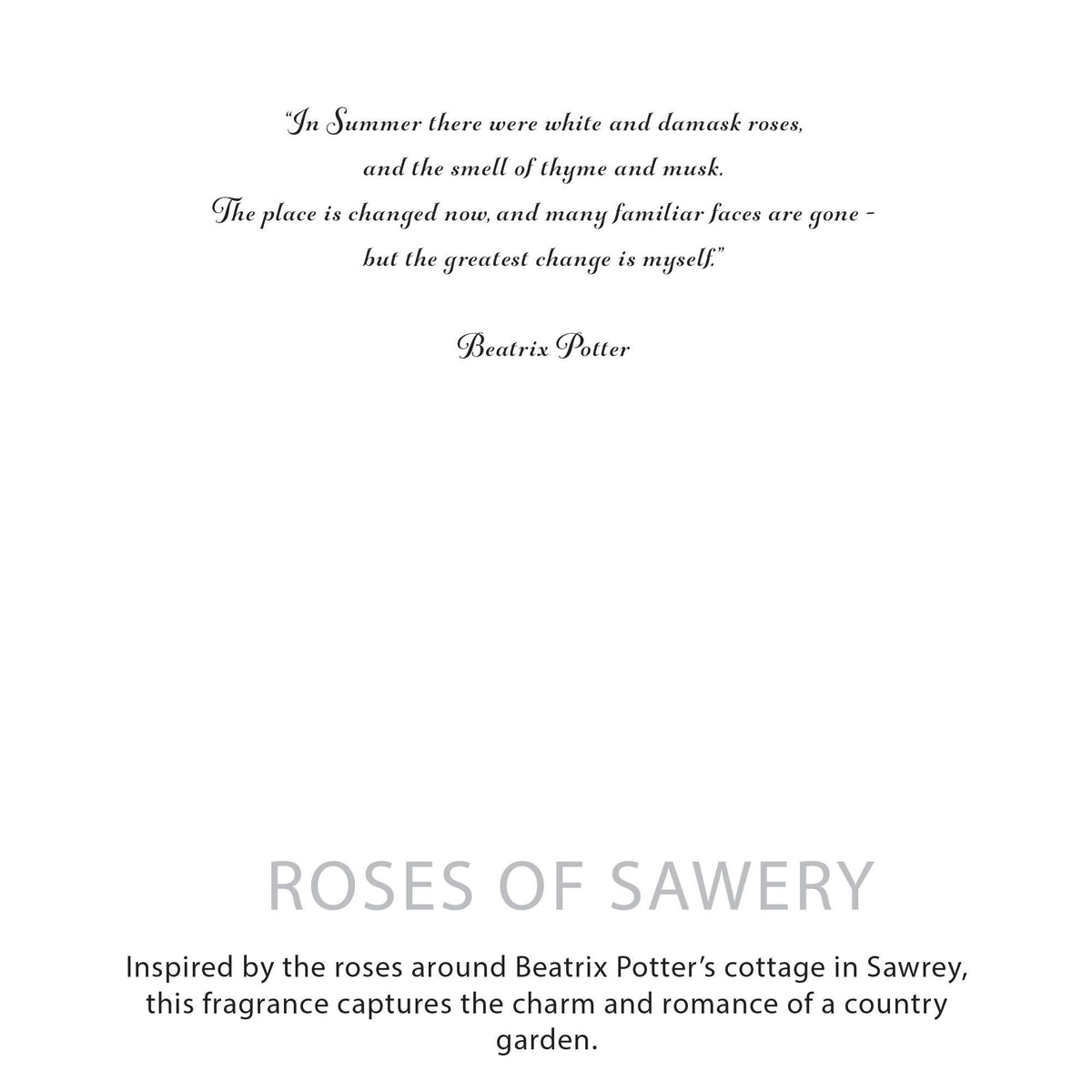 Roses of Sawrey Botanical Soy Candle – alternative view 4
