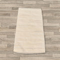 Flatweave Cotton Rug, Cream 50 x 90cm