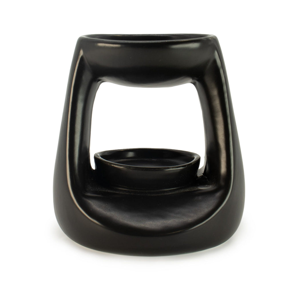Classic Ceramic Oil Burner – Matt Black
