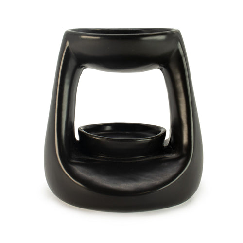 Classic Ceramic Oil Burner – Matt Black
