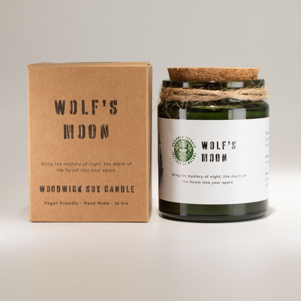Wolf's Moon Woodwick Soy Candle – alternative view 2