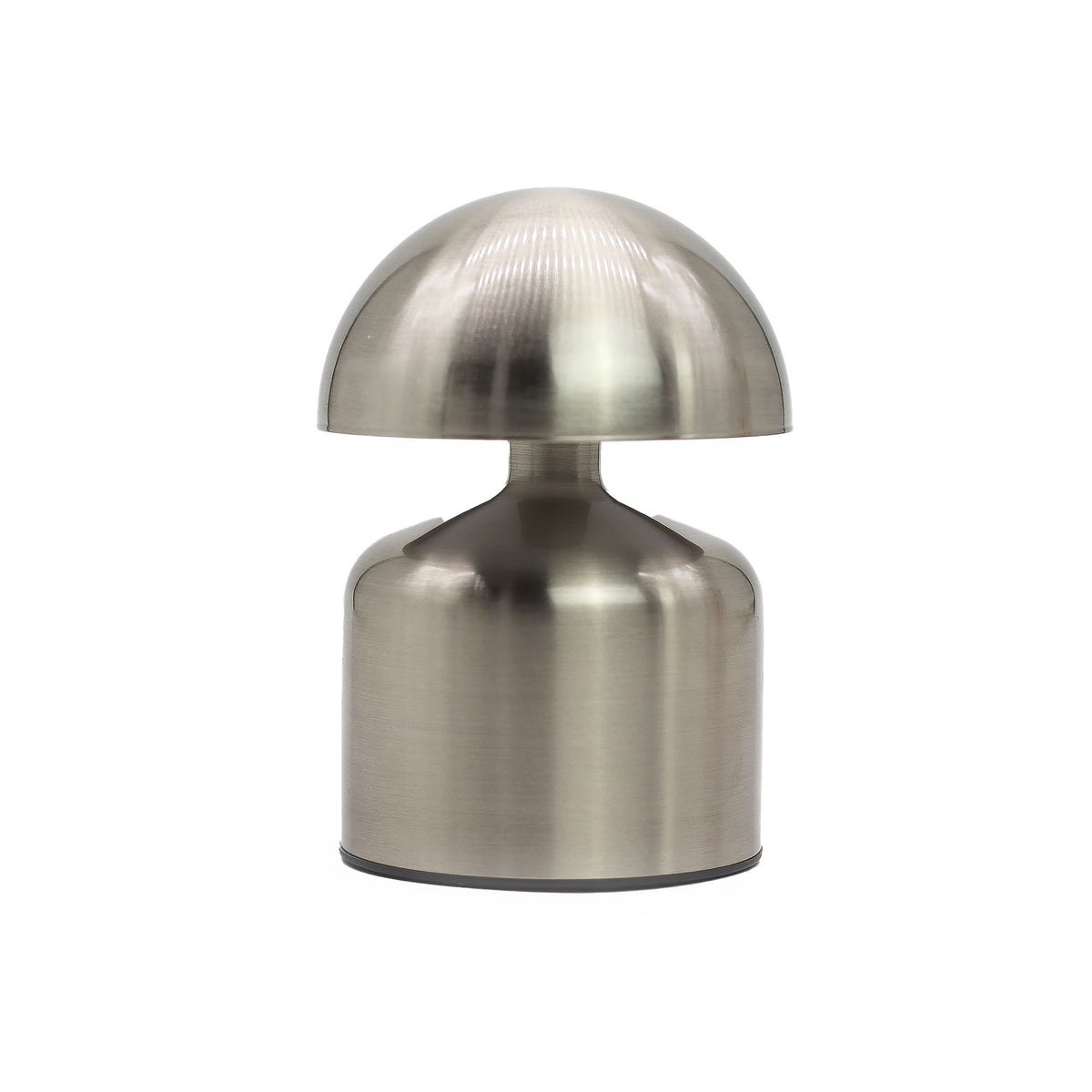 Cordless Dome Table Lamp, Brushed Silver – alternative view 5