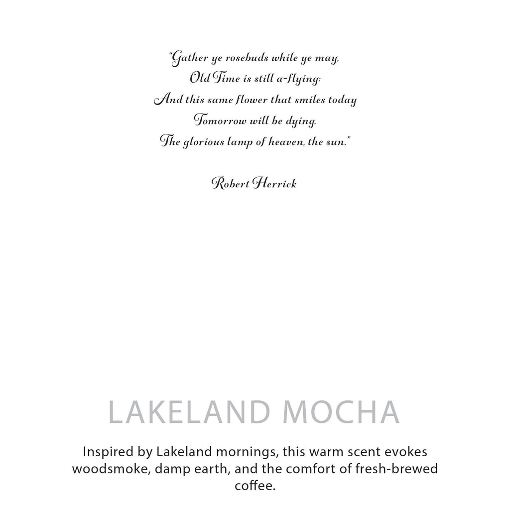 Lakeland Mocha Botanical Soy Candle – alternative view 7