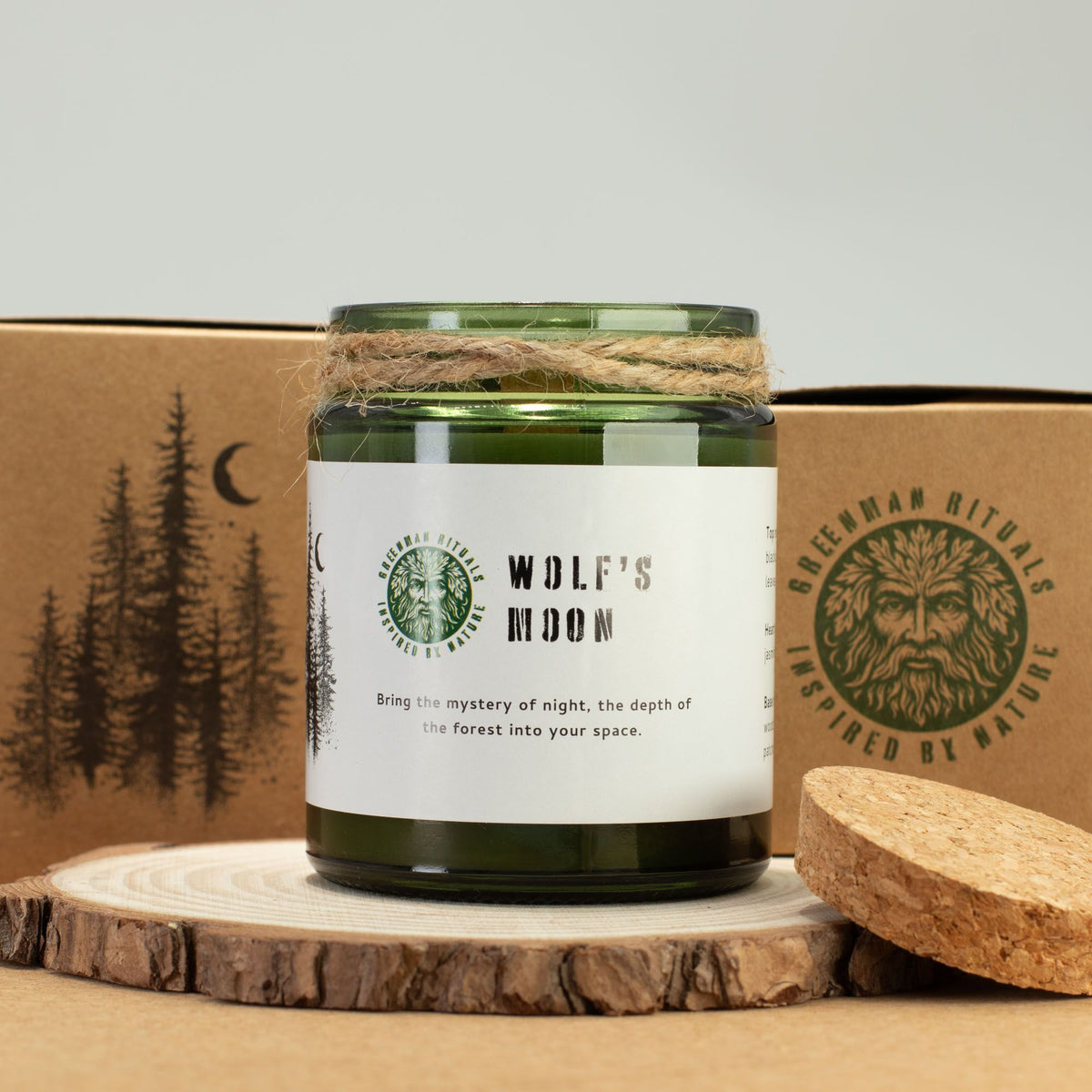 Wolf's Moon Woodwick Soy Candle – alternative view 5