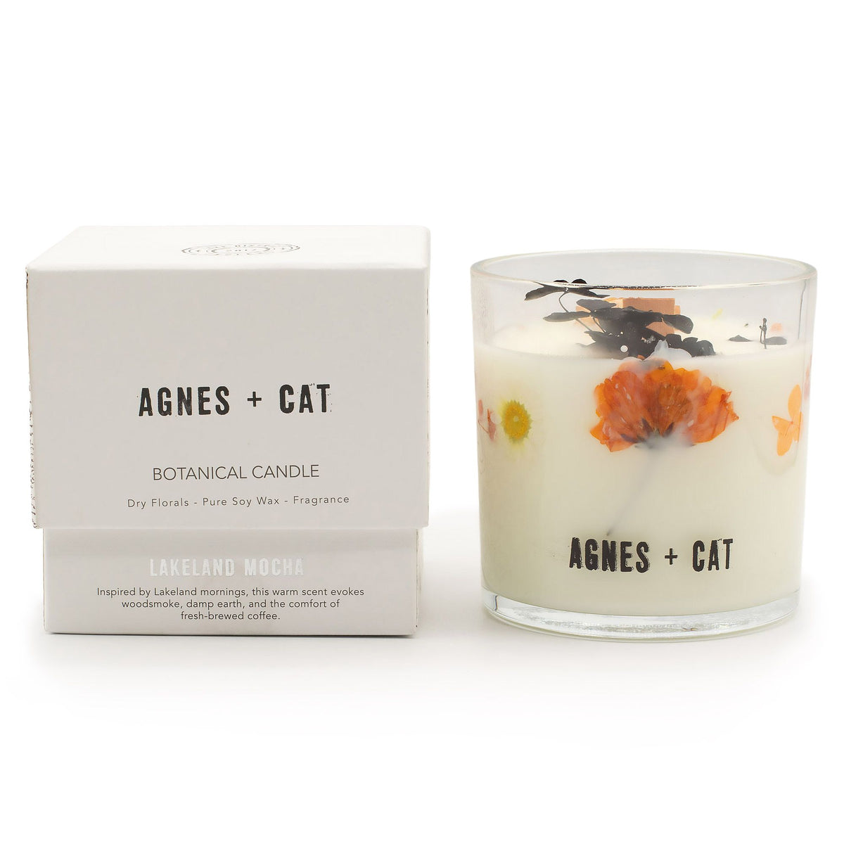 Lakeland Mocha Botanical Soy Candle – alternative view 5