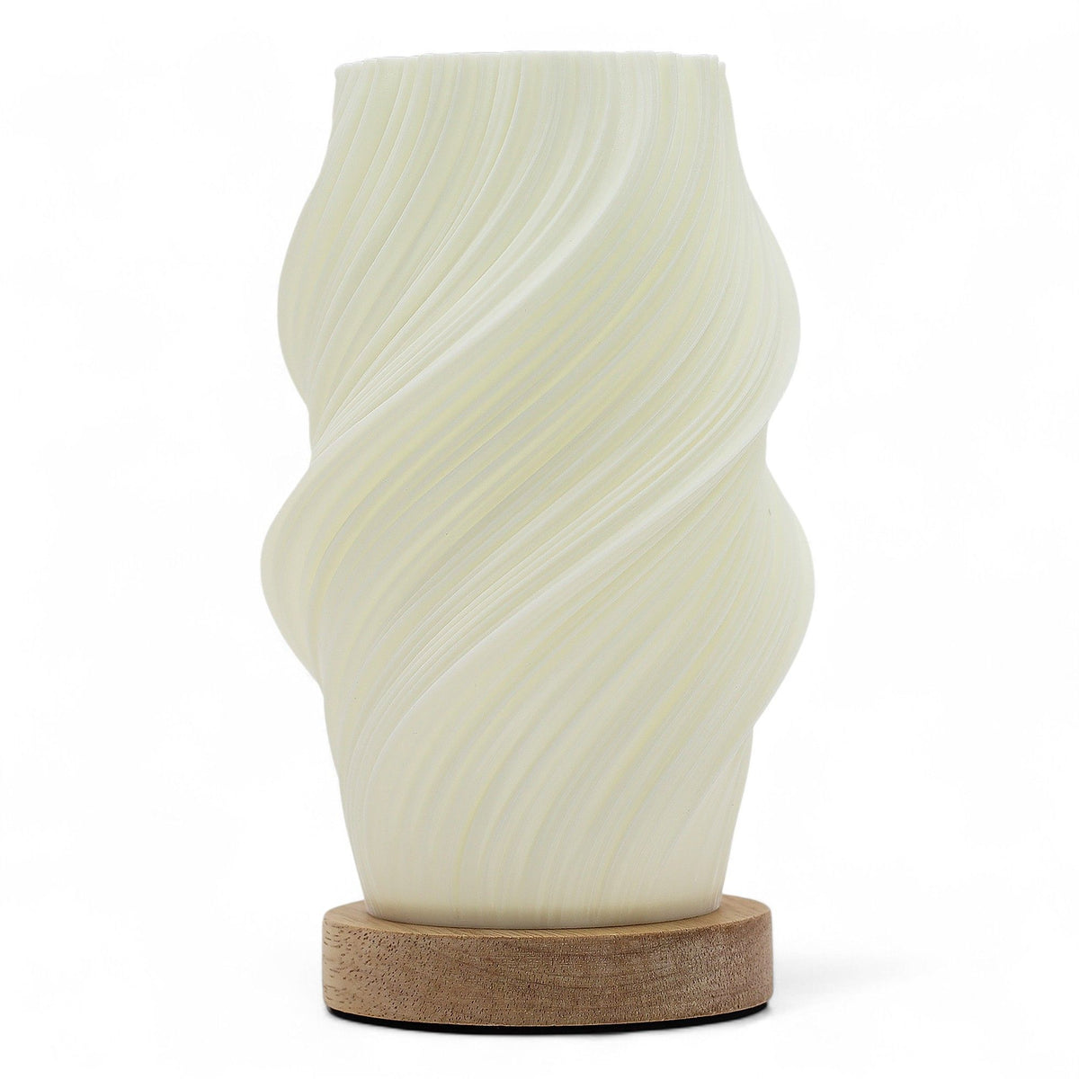 Fluted Cordless Table Lamp, Cloud – alternative view 2