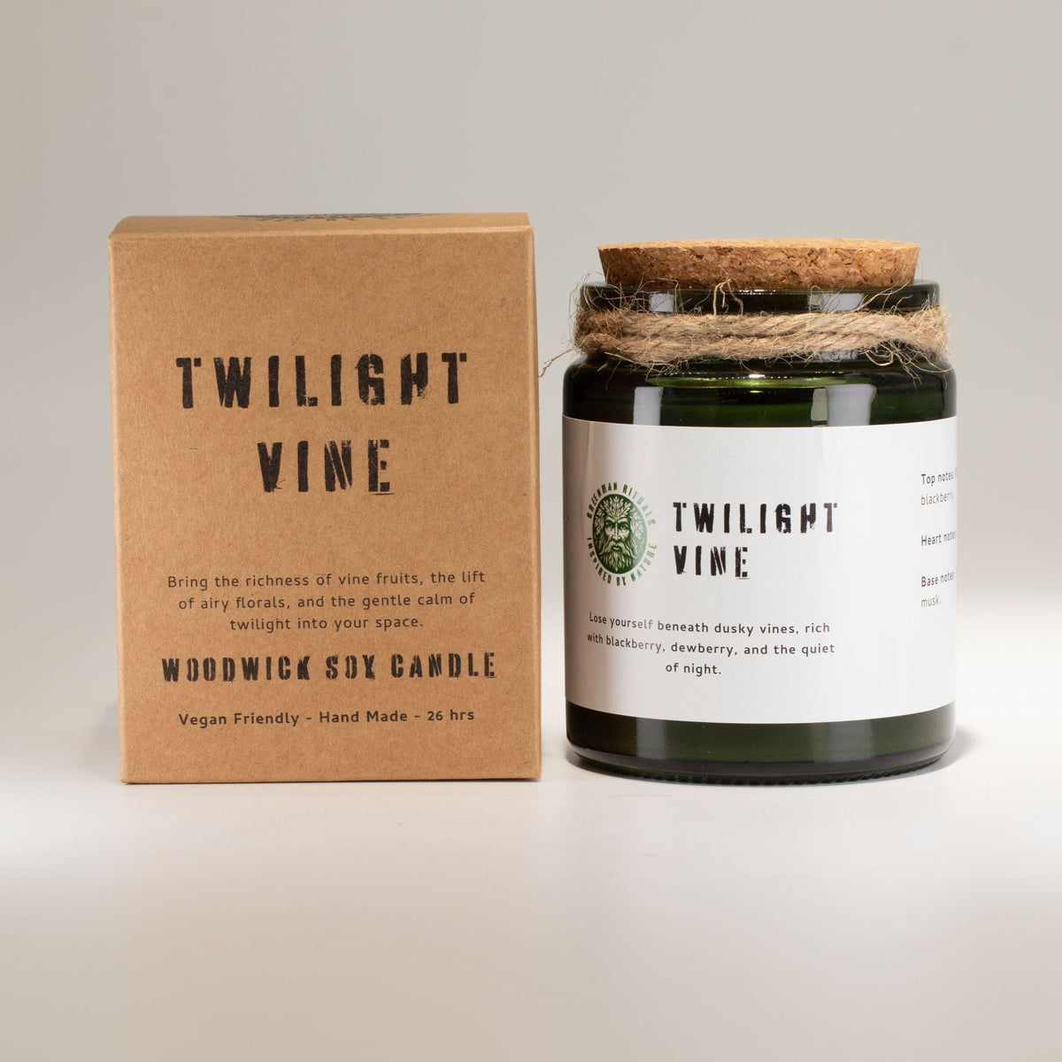 Twilight Vine Woodwick Soy Candle, part of The Woodsmoke Edit