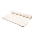 Flatweave Cotton Rug, Cream 90 x 150cm