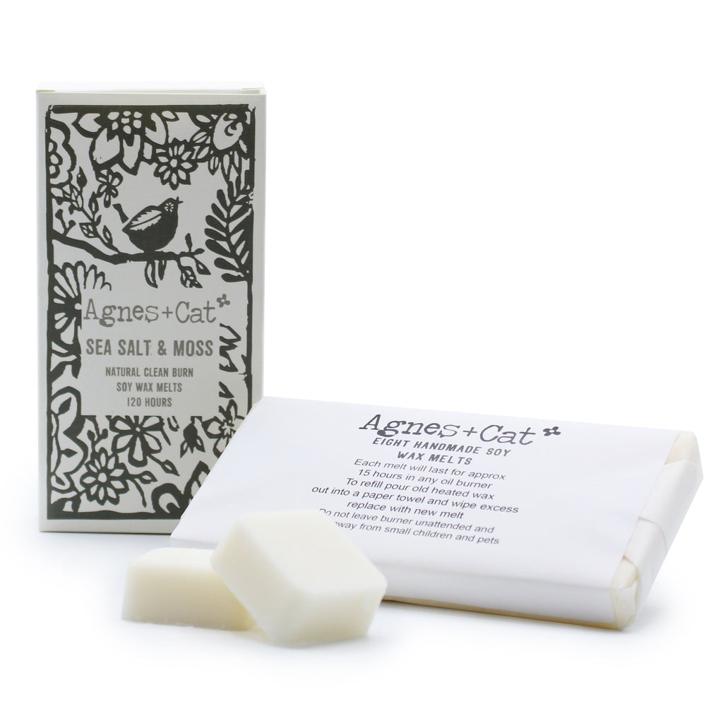 Seasalt & Moss Soy Wax Melts, Box of 8