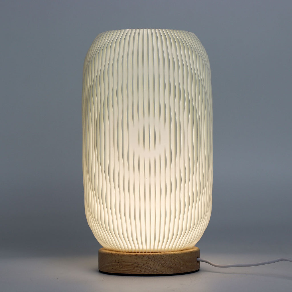Fluted Cordless Table Lamp, Column – alternative view 3
