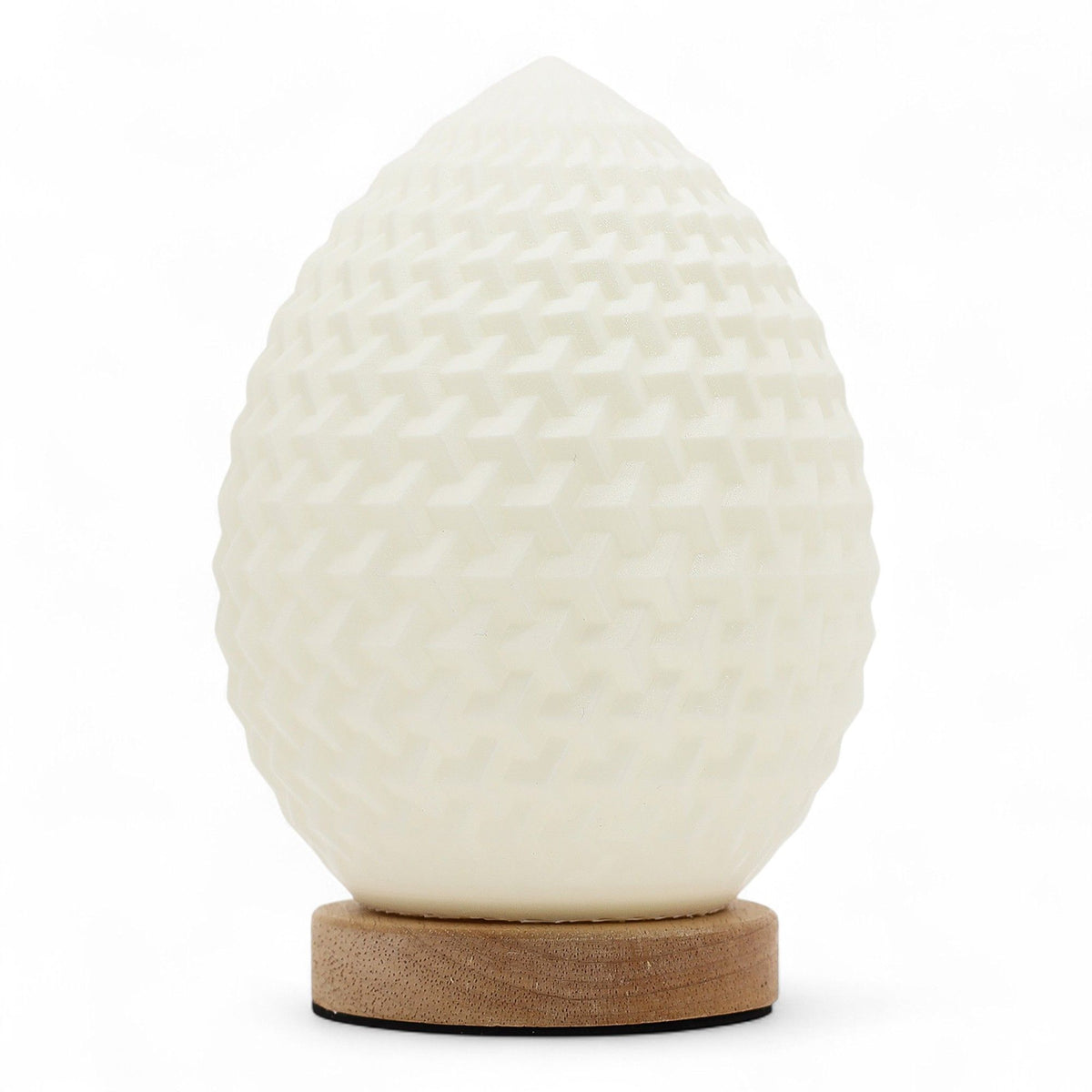 Fluted Cordless Table Lamp, Teardrop