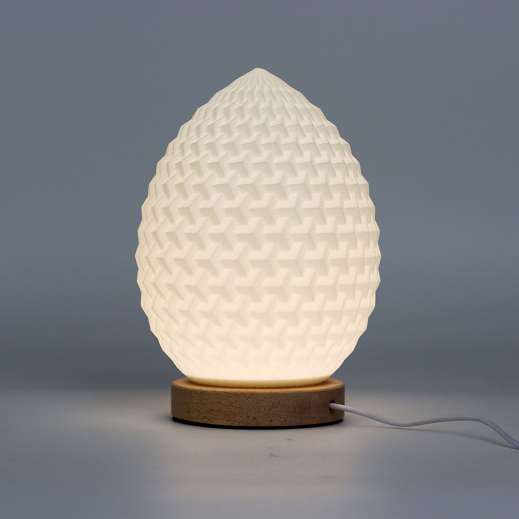 Fluted Cordless Table Lamp, Teardrop – alternative view 4