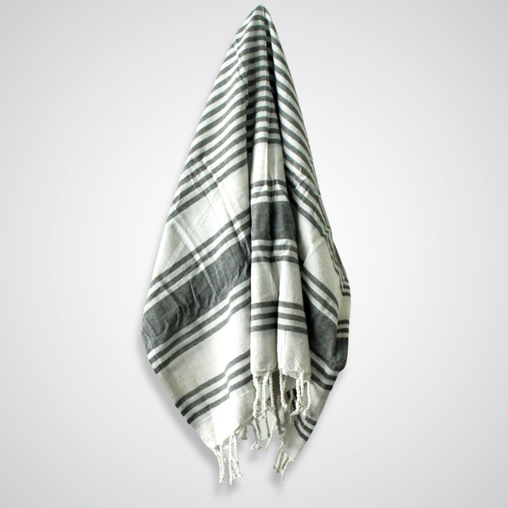 Hammam Towel, Charcoal