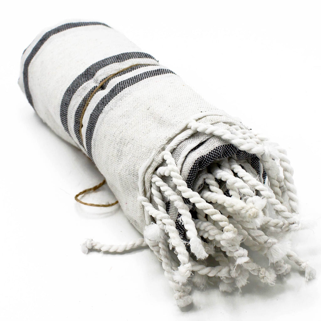 Hammam Towel, Charcoal