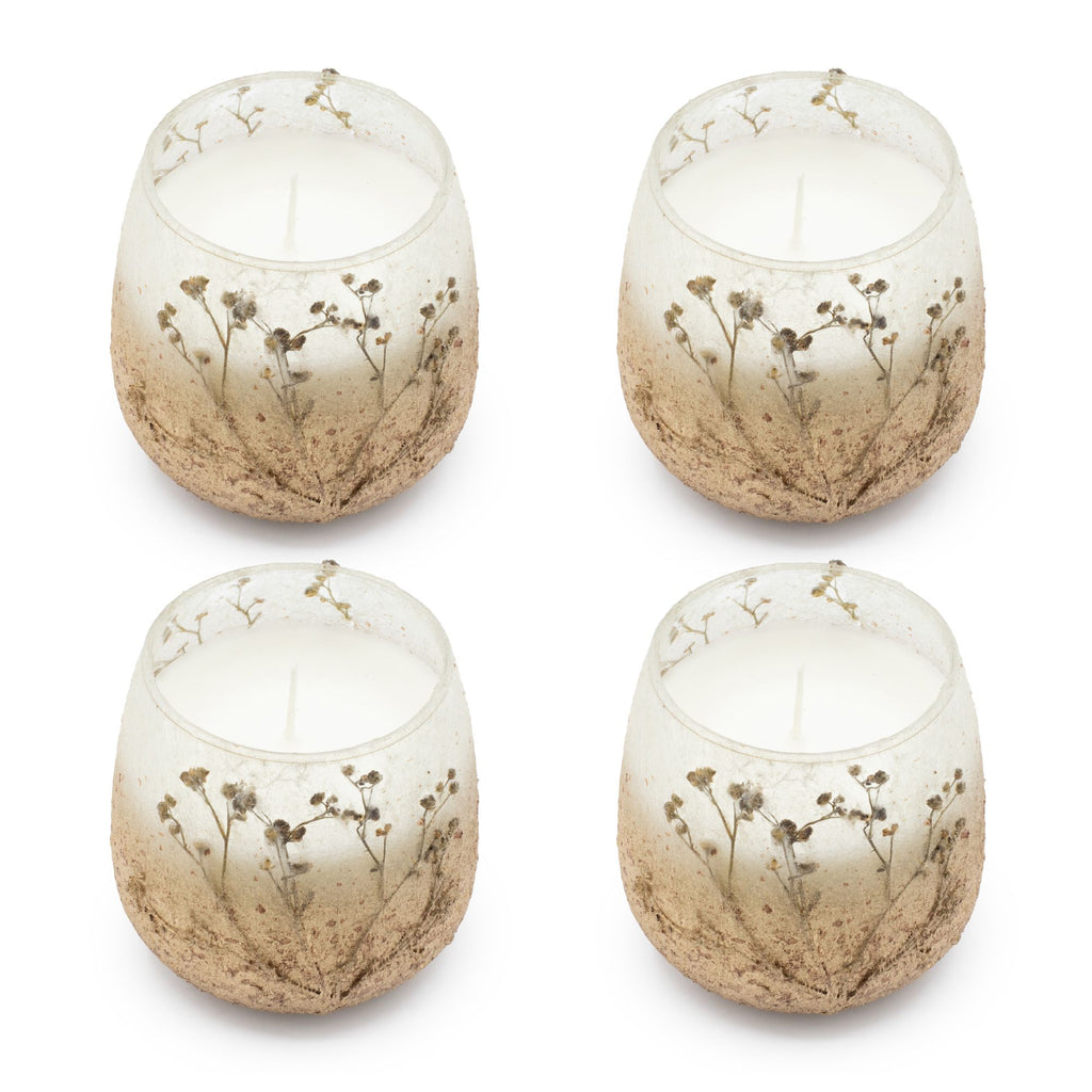 Wildlight Woods Pressed Flower Glass Candle – Small – alternative view 4